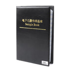 0201 0402 0603 0805 1206 170-Value 1% SMD Resistor and Capacitor Sample Assortment Book