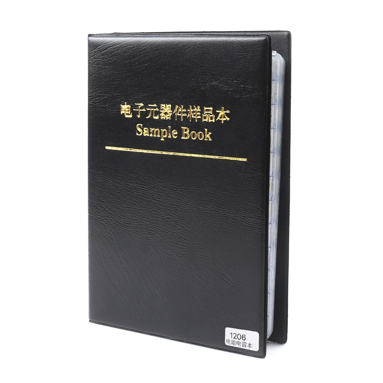 0201 0402 0603 0805 1206 170-Value 1% SMD Resistor and Capacitor Sample Assortment Book