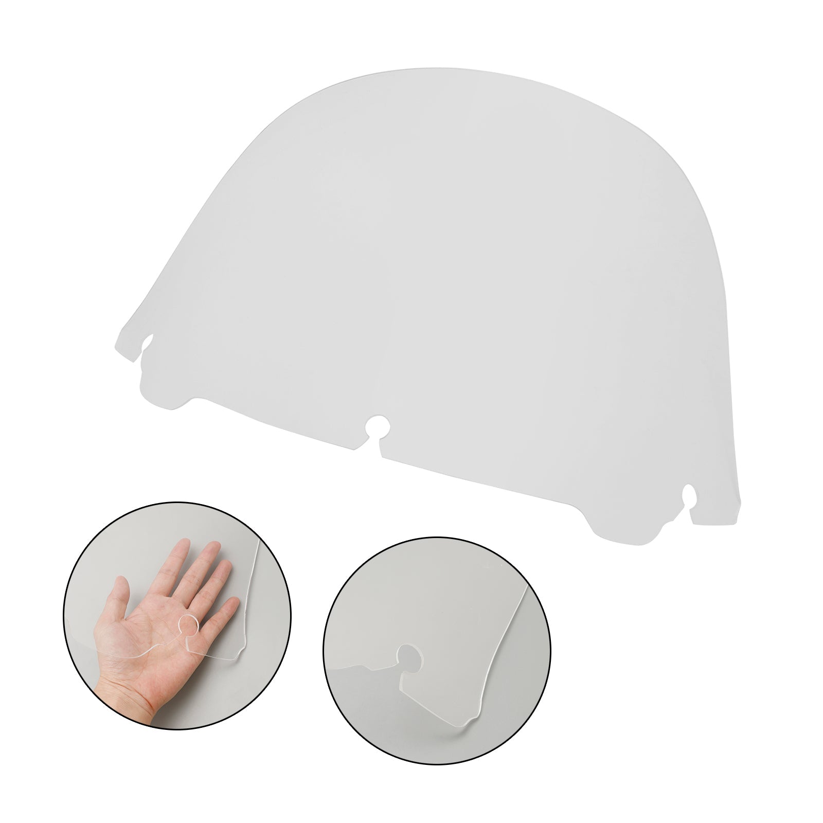 13" Motorcycle Windshield for 2014 and Later Harley Electra Glide Ultra Classic Street Glide