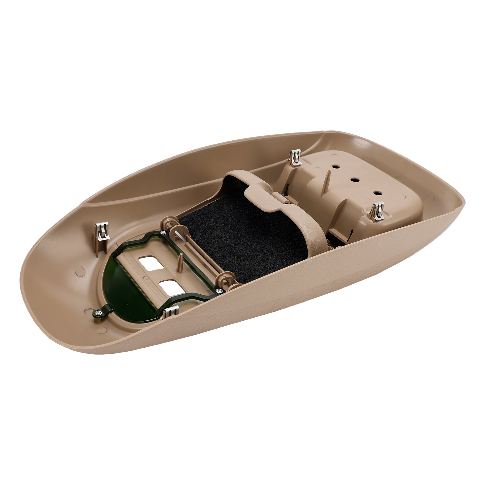 Ford Super Duty F250 F-350 F-450 F-550 2002-2004 Overhead Console Assembly Tan without Sunroof