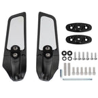 2000-2019 Suzuki GSXR Adjustable Rearview Mirrors with Wing Fin Design 600 750 1000