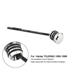 Oil Dipstick Tank Cap Plug for 1993-1998 Harley FLHT FLHS FLTC Touring Models 0710-0002