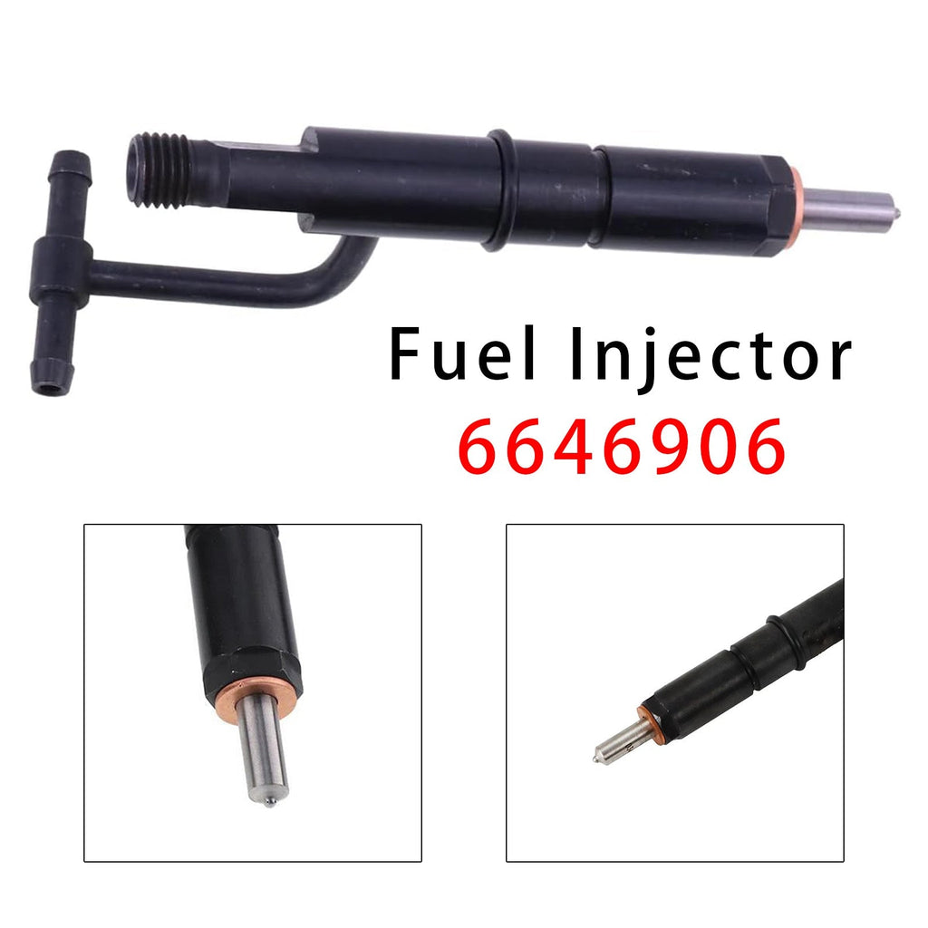 1 Piece Isuzu 4JB1 Fuel Injector Compatible with Mustang Bobcat 843 853 960 2060 6646906