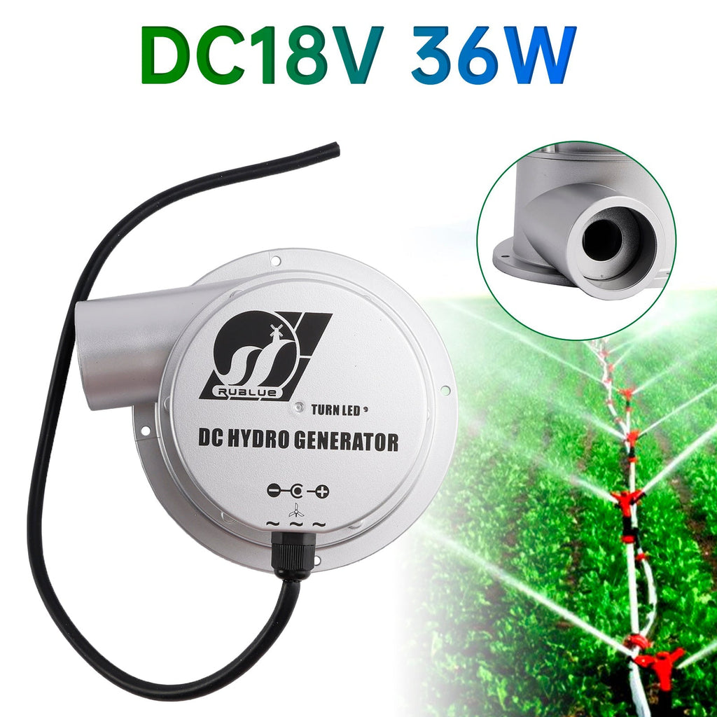 12V Hydroelectric Power Generator with 18V DC Brushless Motor 36W 50W High Efficiency