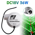 12V Hydroelectric Power Generator with 18V DC Brushless Motor 36W 50W High Efficiency