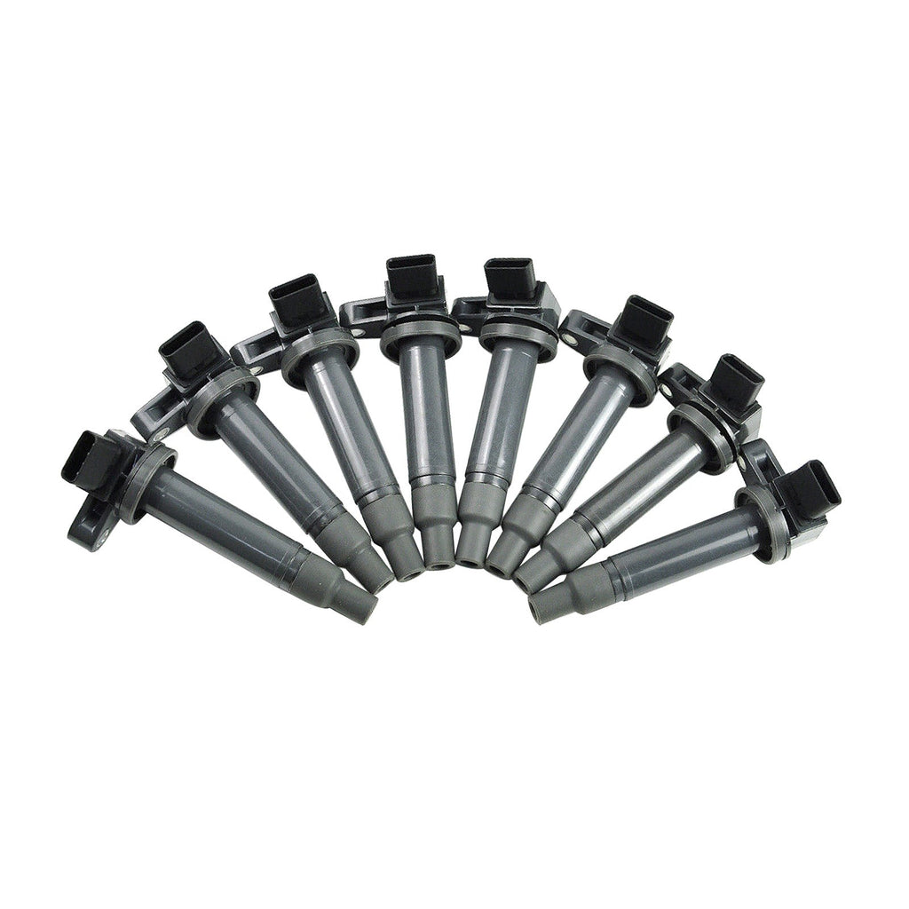 8PC Ignition Coil and Spark Plug Kit for 2001-2009 Toyota Sequoia Tundra 4.7L UF230