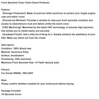 XR650L Chain Guard Front Sprocket Protector Cover 1993 to 2025 Honda