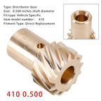 410 Distributor Gear 0.500" Shaft Diameter - Chevy MSD Small/Big Block Compatible