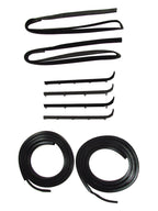 1987-1996 Ford Bronco 8-Piece Front Door Window Weatherstrip Seal Kit