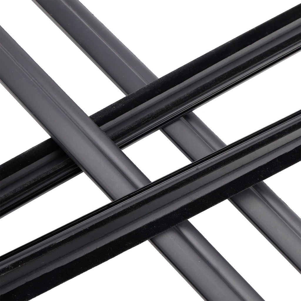 4Runner 4-Door Glass Weatherstrip Outer Molding Belt Set 1996-2001 Toyota 4-Piece