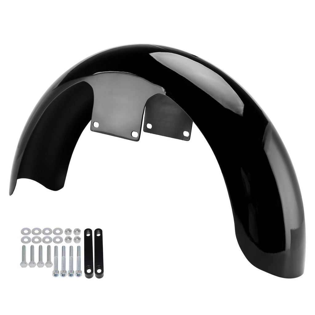 19" Front Fender Wrap Iron Fit 2023 2024 2025 Road Glide Street Glide CVO Touring