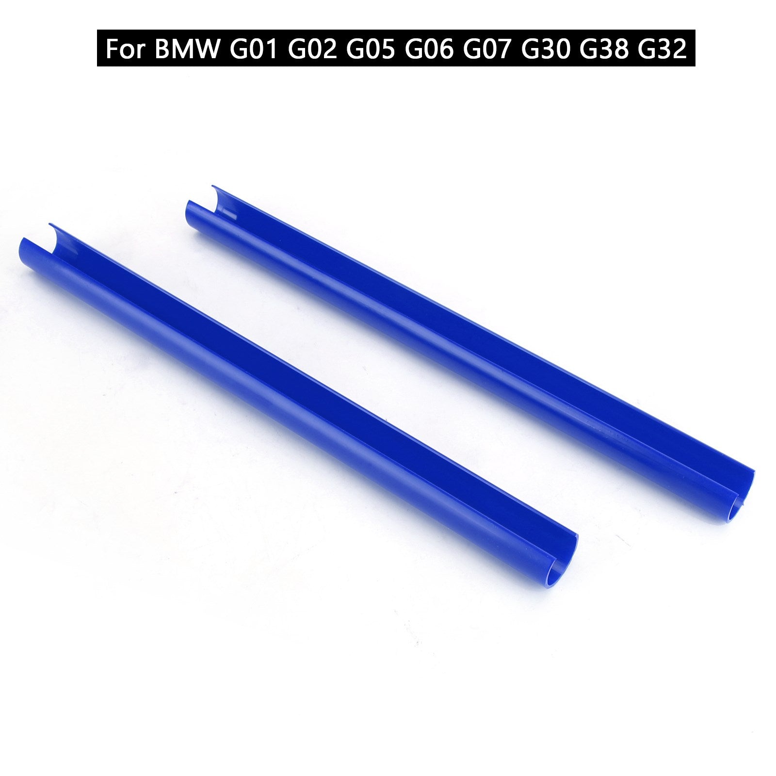V Brace Support Bar Grille Wrap Compatible with BMW G01 G02 G05 G06 G07 G30 G38 Blue
