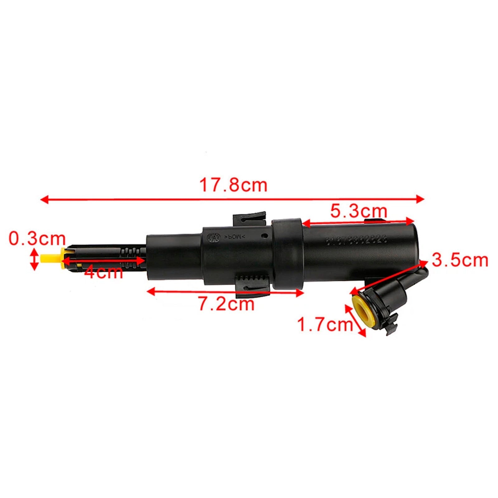 Front Left Headlight Spray Washer Nozzle for BMW 3-Series E46 1997-2005 61678362823