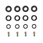 Mazda RX-7 FC 13B Rotary Fuel Injector O-Ring Seal Filter 4-Piece Set 1986-1991