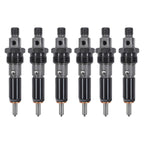 6-Piece Fuel Injector Kit 0432131837 Dodge D250 D350 1989-1993 Cummins 5.9L 12 Valve