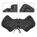 1985-2017 Harley-Davidson Touring Softail Dyna Sportster CNC Machined Heat Shield Saddle Guards Black Brown