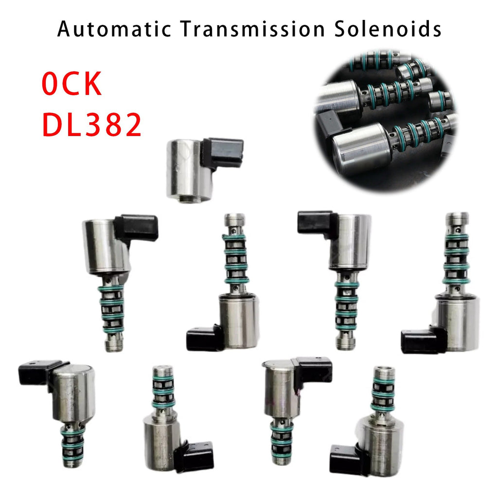 2013-Up A7 DL382 9-Piece Automatic Transmission Solenoid Assembly Kit