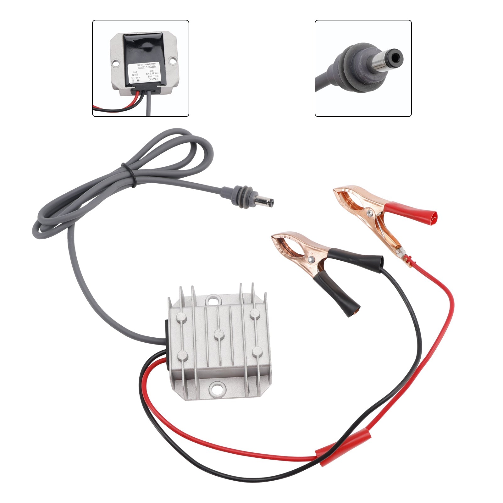 12V/24V Step-Up Converter To 30V 3.5A DC Power Supply Kit With Cable