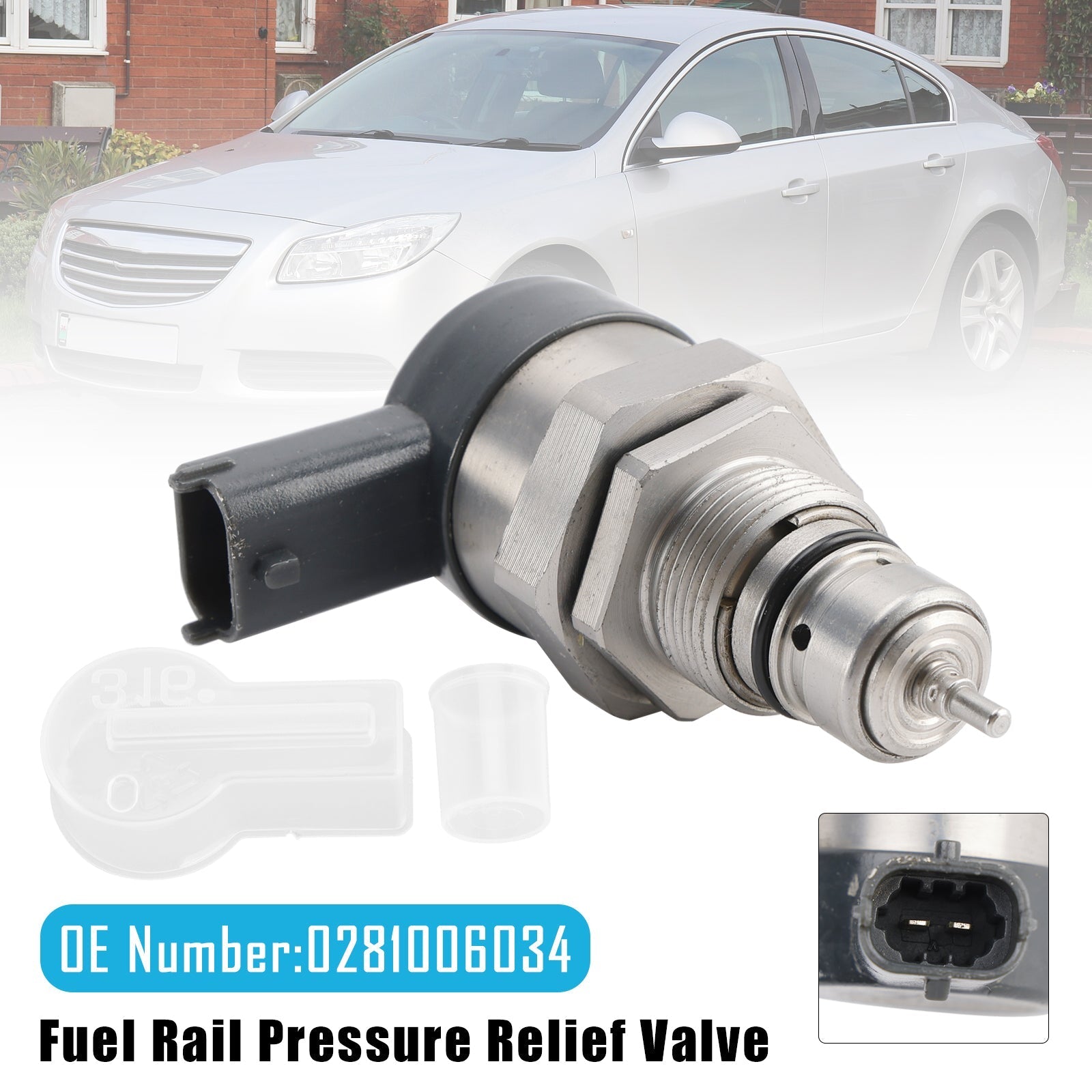 0281006034 Opel Cascada 2013-2015 2.0 CDTi W13 Diesel Fuel Rail Relief Valve