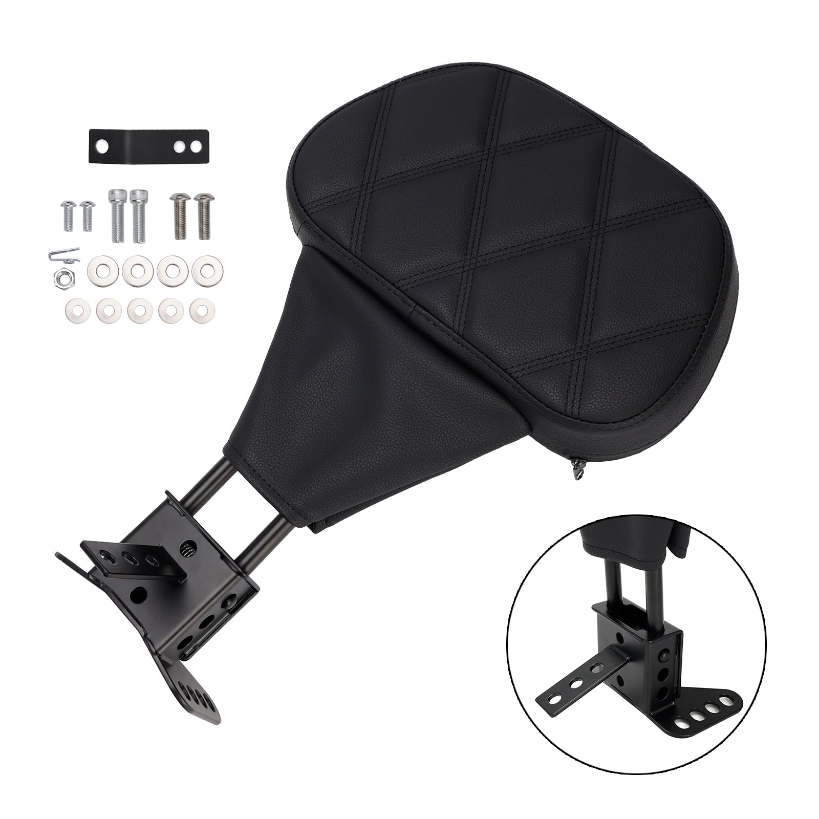 Tri Glide Road King Road Glide Street Electra 1988-2008 Driver Backrest Pad