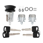 Ford F-Series F250 F350 F450 97-07 Lock Cylinder Set Ignition Door with 4 Keys 703362