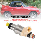 1 Piece INP-470 Fuel Injector Fits Suzuki Sidekick X-90 and Chevy Tracker 1.6L