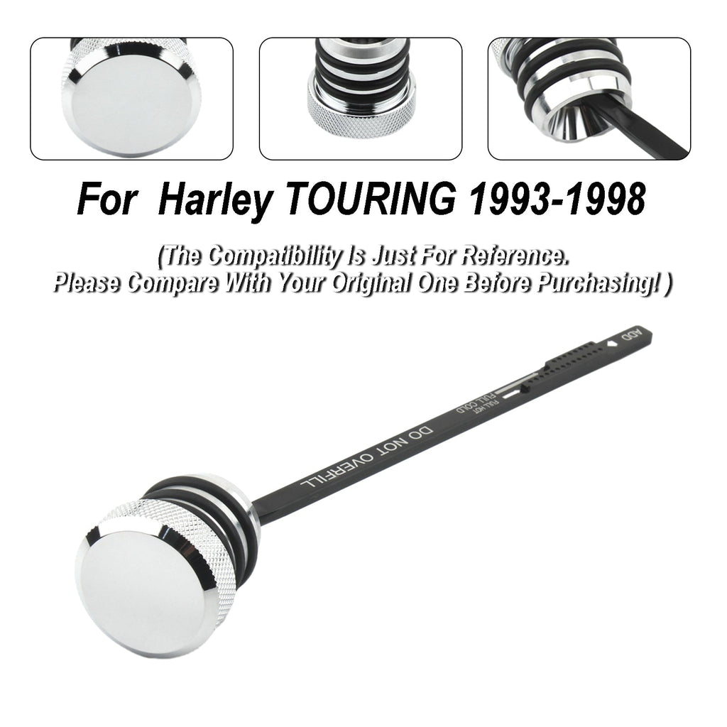 1993-1998 Harley-Davidson Touring Oil Dipstick Tank Cap Plug FLHT FLHS FLTC 0710-0002