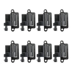 Mercruiser 2001-2007 All Models 8 Pack Square Ignition Coil with Spark Plug Wire Set