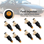 0280150730 For Porsche 928 5.0 l V8 1987?C1991 8PCS Fuel Injector 852-12134