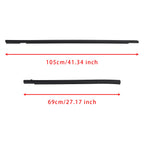 2001-2008 Honda FIT JAZZ 1st gen 4PCS Weatherstrip Rubber Seal Door Belt