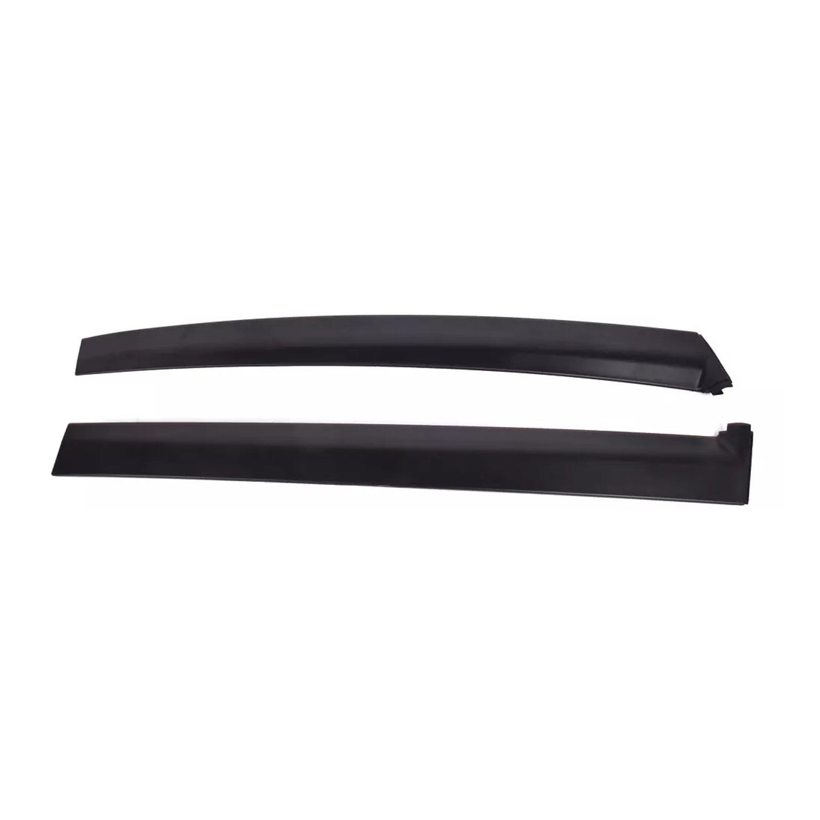 1992 1993 1994 1995 Honda Civic 2-Door 3-Door Coupe Hatchback Door Sash Pillar Trim Garnish Pair SLJ-1173A-BK