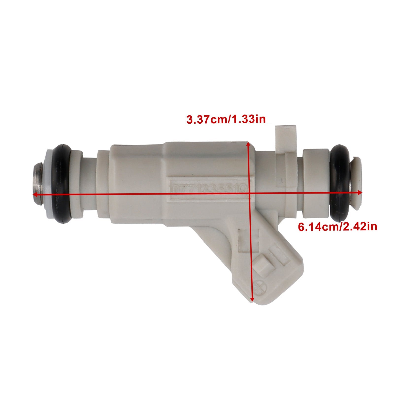 Audi S6 S8 4.2L V8 Fuel Injector Single Unit 2001-2003 OEM Part 0280155988