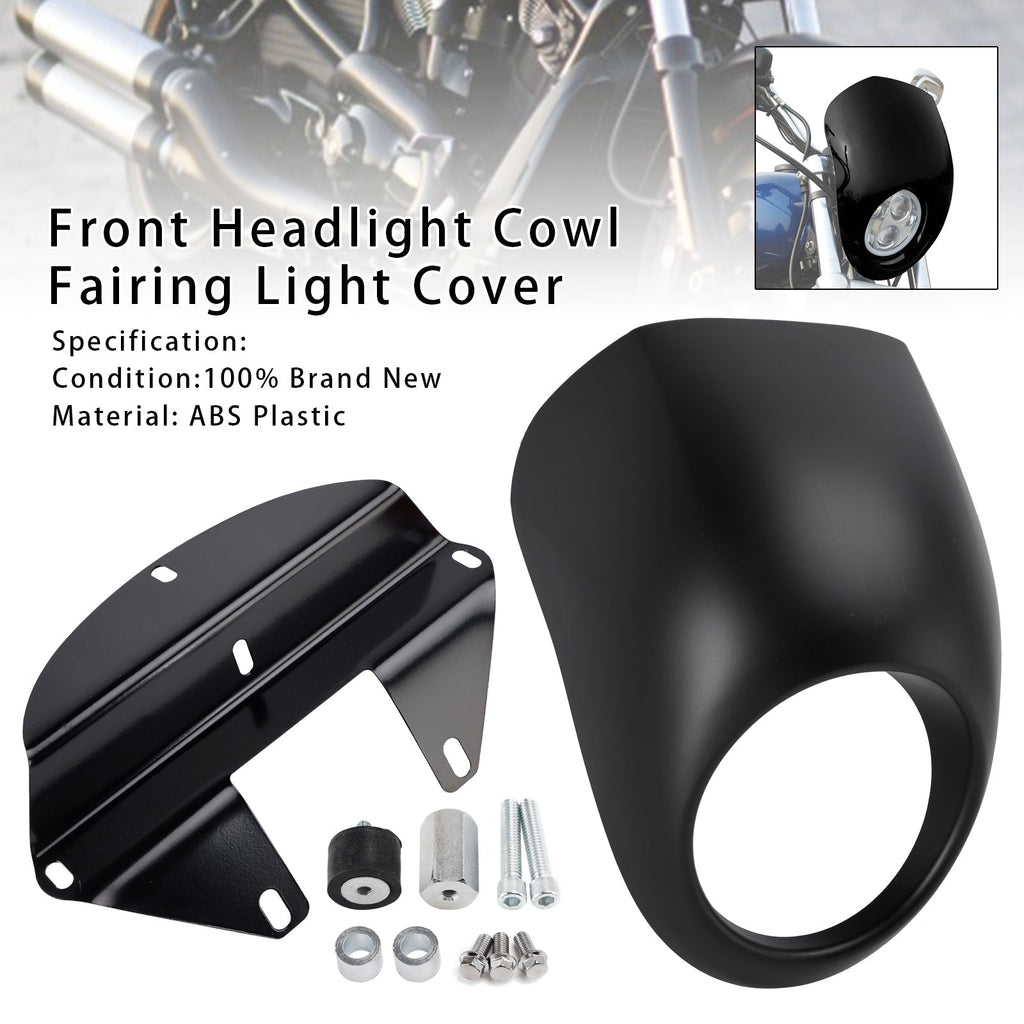 1973-Up FX XL Sportster Dyna Headlight Fairing Cover for 883 and 1200 Models