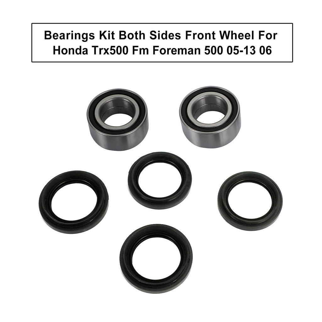 Honda TRX500 Foreman 05-13 Front Wheel Bearing Kit for Both Sides 06