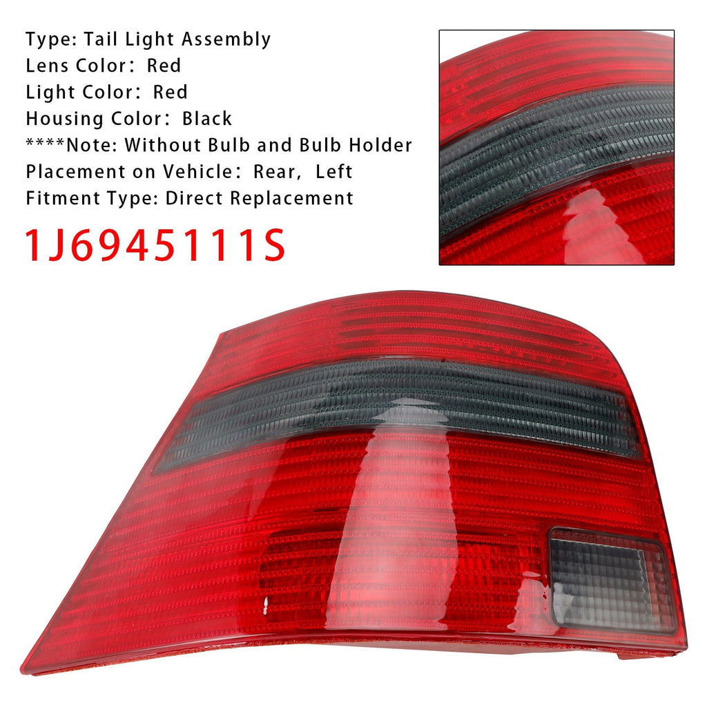 1997 1998 1999 2000 2001 2002 2003 2004 2005 VW Golf Mk4 Hatchback Left Tail Lamp 1J6945111S