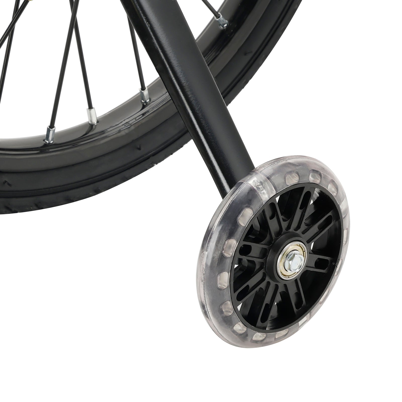 18 Inch Children's BMX Bicycle with Stabilizer Wheels Designed for Ages 7-9