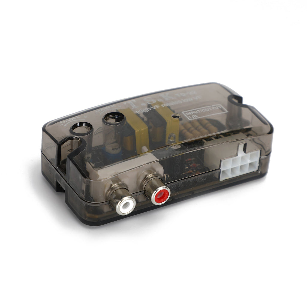 TD-22 12V Stereo Speaker to RCA Low Level Converter Adapter