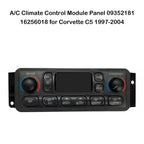 Chevrolet Corvette C5 A/C Climate Control Module Panel 1997-2004 09352181 16256018