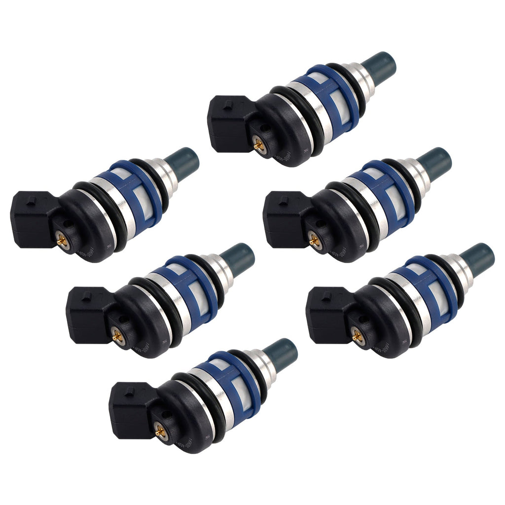 Nissan 300ZX Z32 1989-1996 Turbo 3.0L V6 6-Piece Fuel Injector Set 16600-40P07