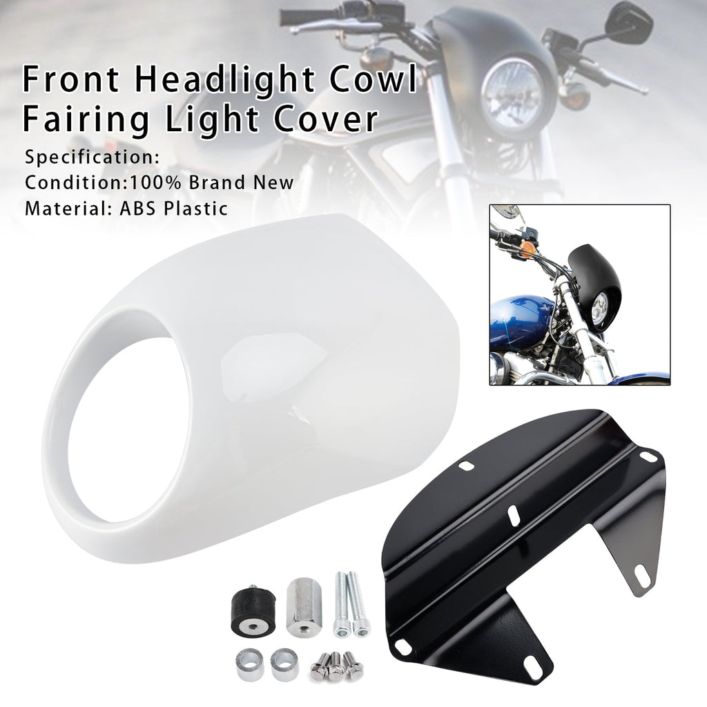 1973 and Later Sportster FX Dyna XL 883 1200 Headlight Fairing Cover Light Shield