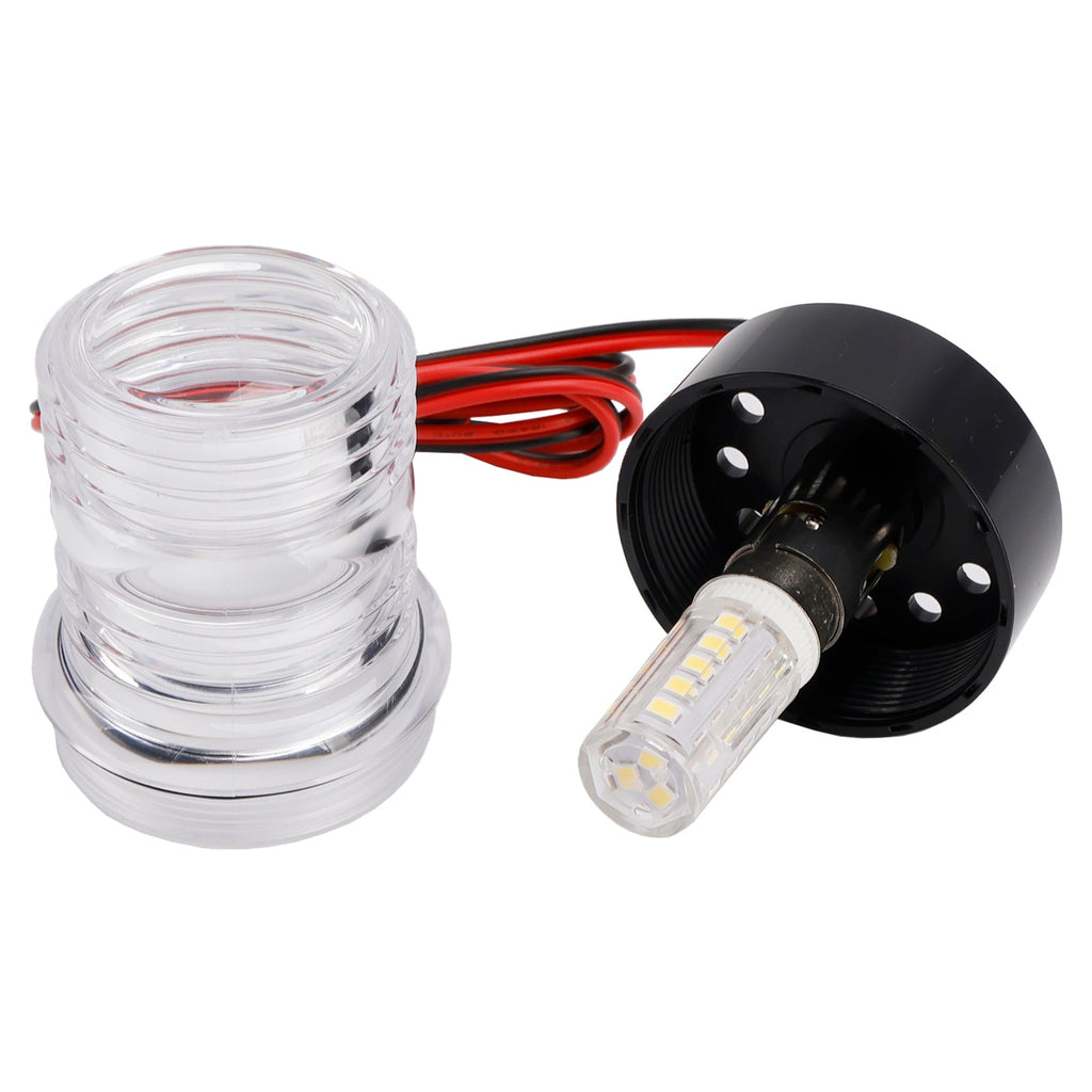 Marine Grade LED Navigation Anchor Light Round Vessel Lamp Boat Yacht 2.7W IP66