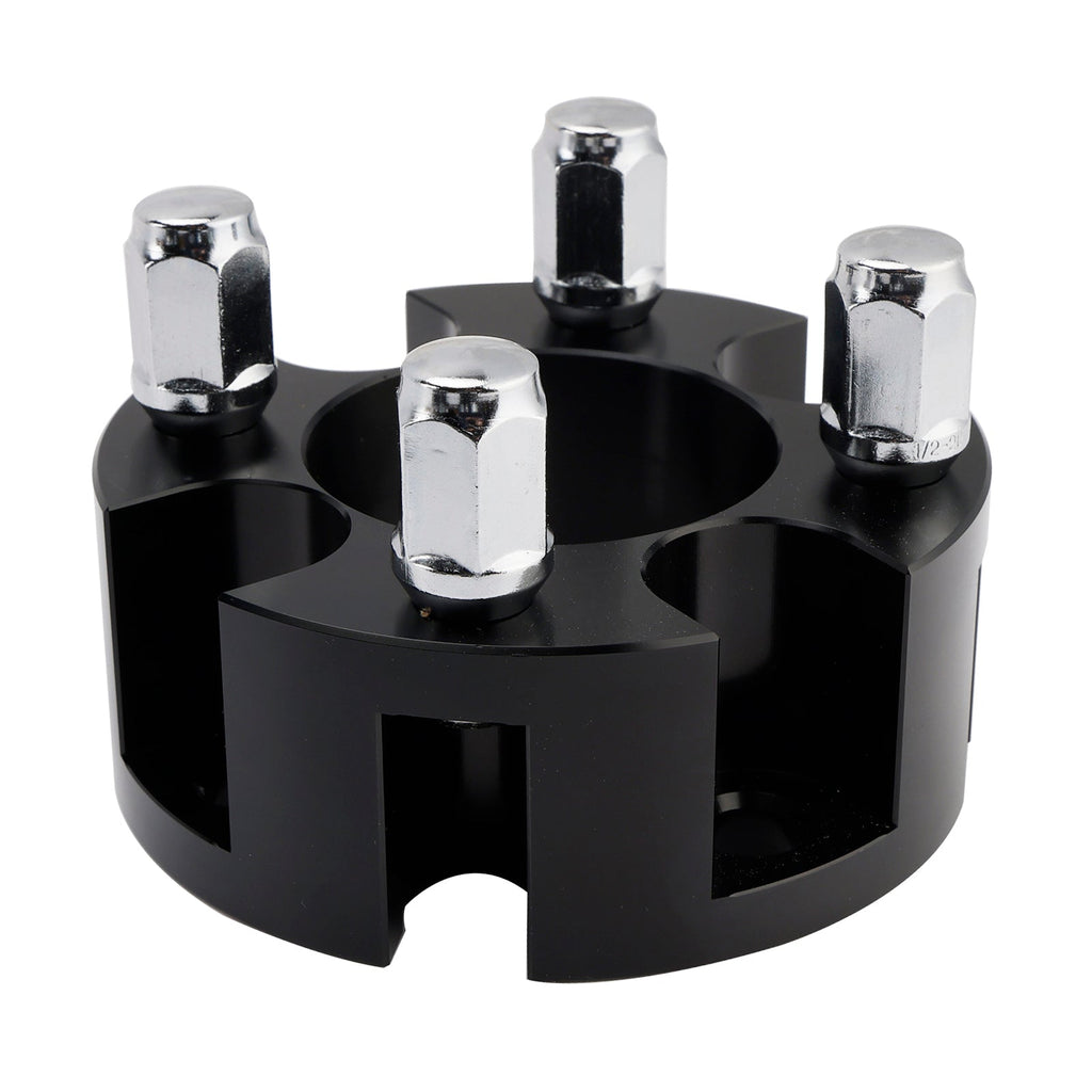 Black Wheel Spacer Kit 2" Lug Nuts Compatible Yamaha EzGo Club Car Golf Carts