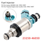 1 Piece Fuel Injector 23250-46050 Replacement for Lexus GS300 Toyota Supra 1993-1997 3.0L