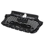 17-19 Audi A3 S3 RS3-Style Honeycomb Front Grille with ACC Gloss Black