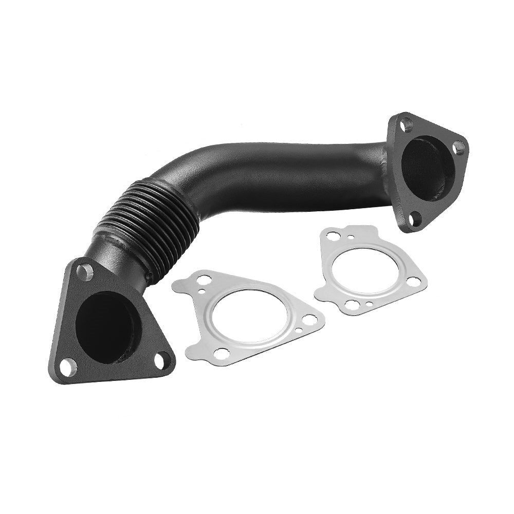 6.6L Duramax 2001-2016 LB7 LLY LBZ LMM LML Right Side Exhaust Up-Pipe and Gasket Set