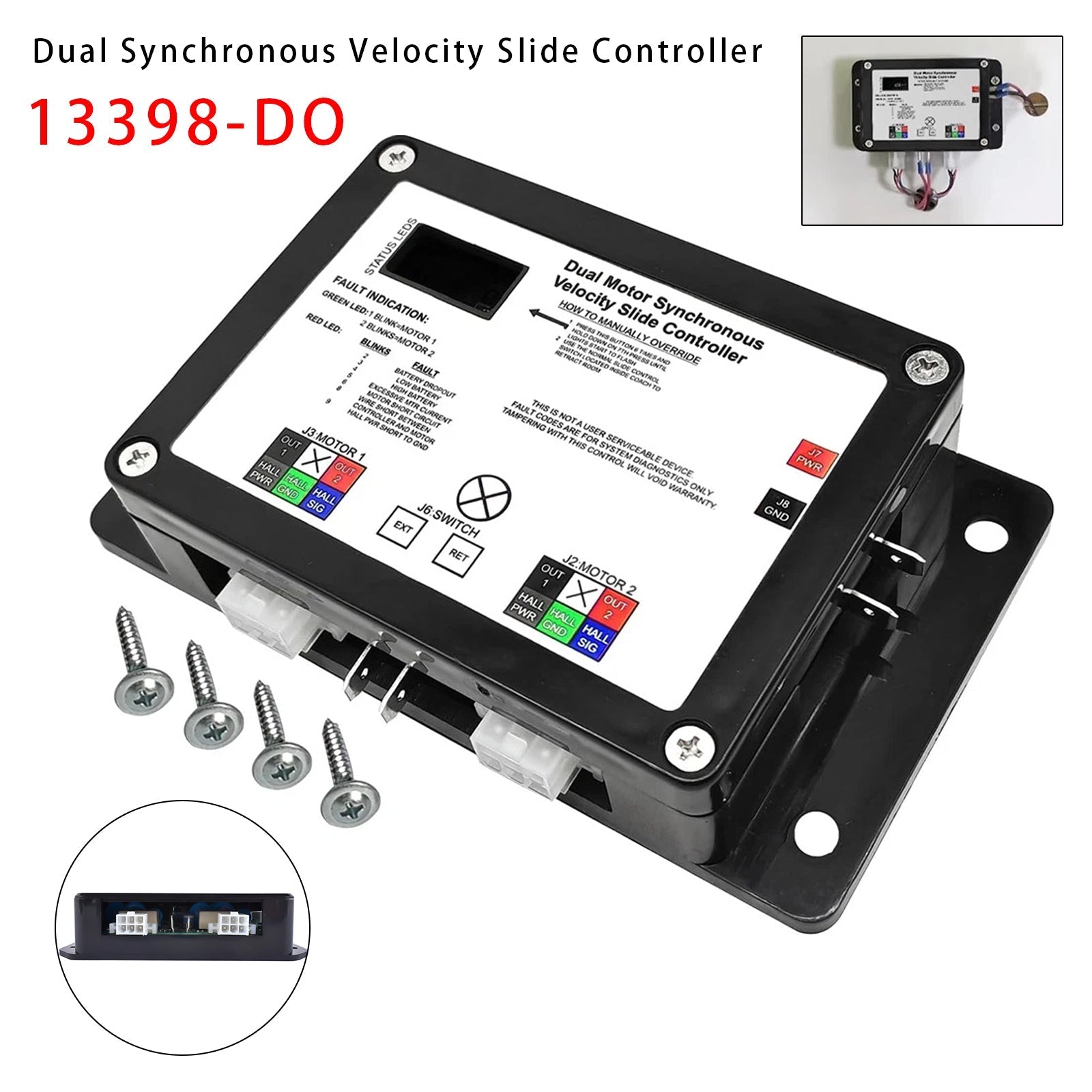 13398-D0 Lippert V-Sync II Synchronous Dual Motor Slide Velocity Controller