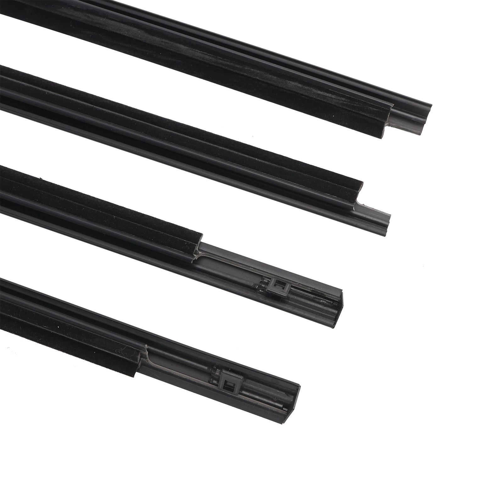 2001 2002 2003 2004 2005 2006 2007 Nissan X-trail Weather Strip Window Seal Kit 4PCS