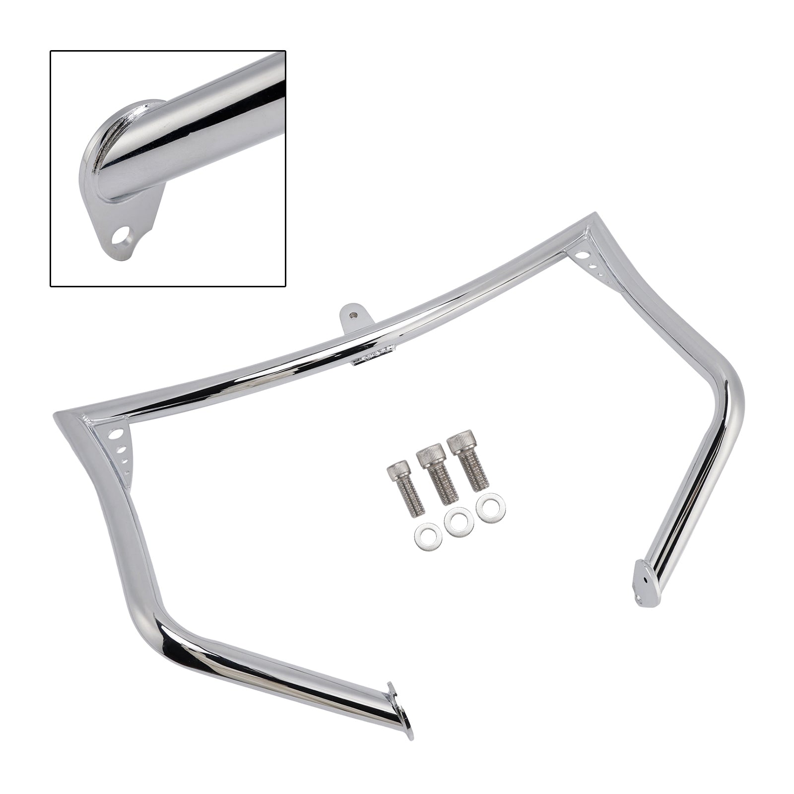2001 Touring CVO Road Glide 2 FLTRSEI2 Engine Guard Frame Anti-Crash Bumper Protector Chrome