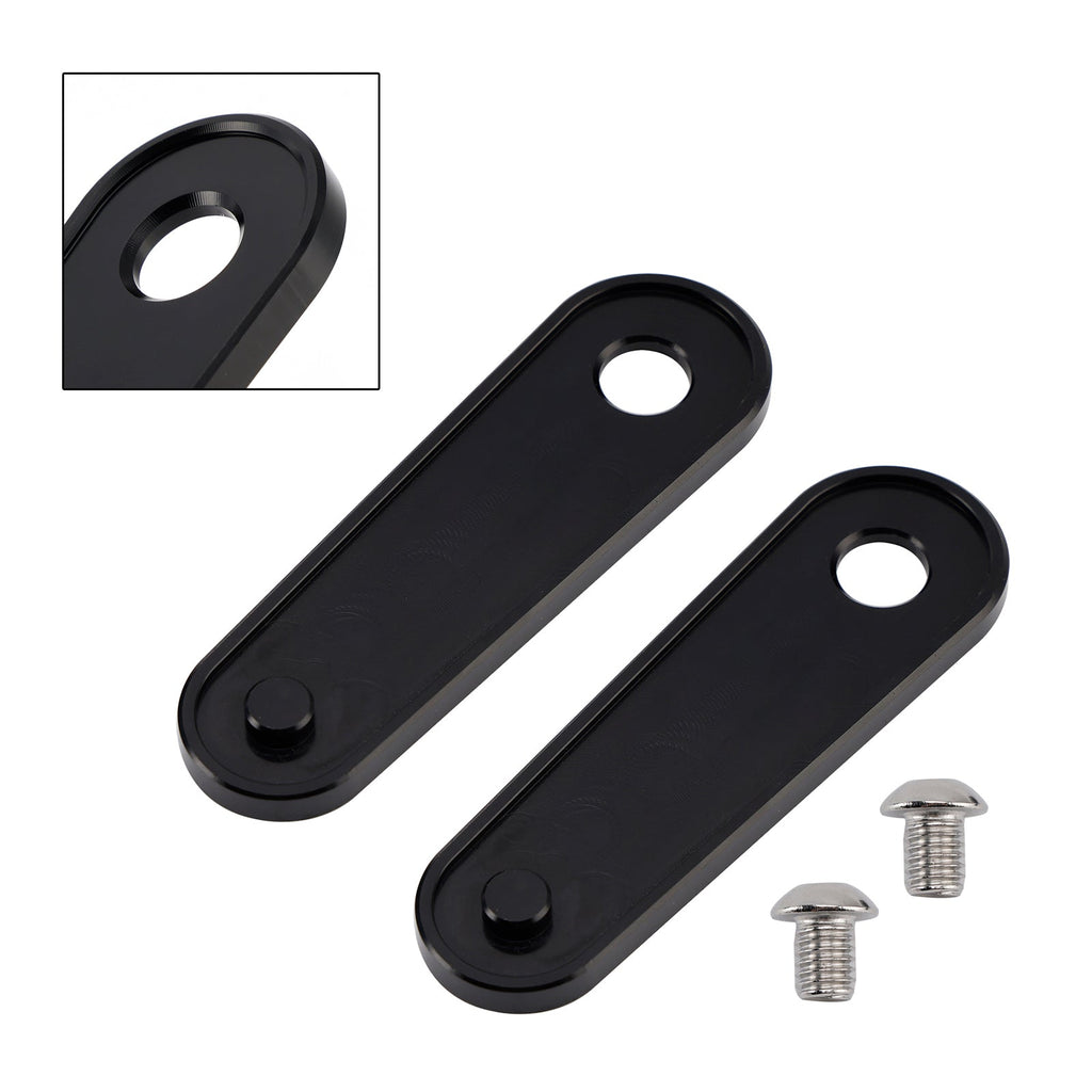 Rear Floorboard Frame Plates for 1993-2023 Harley Electra Glide and Road Glide Motorcycles