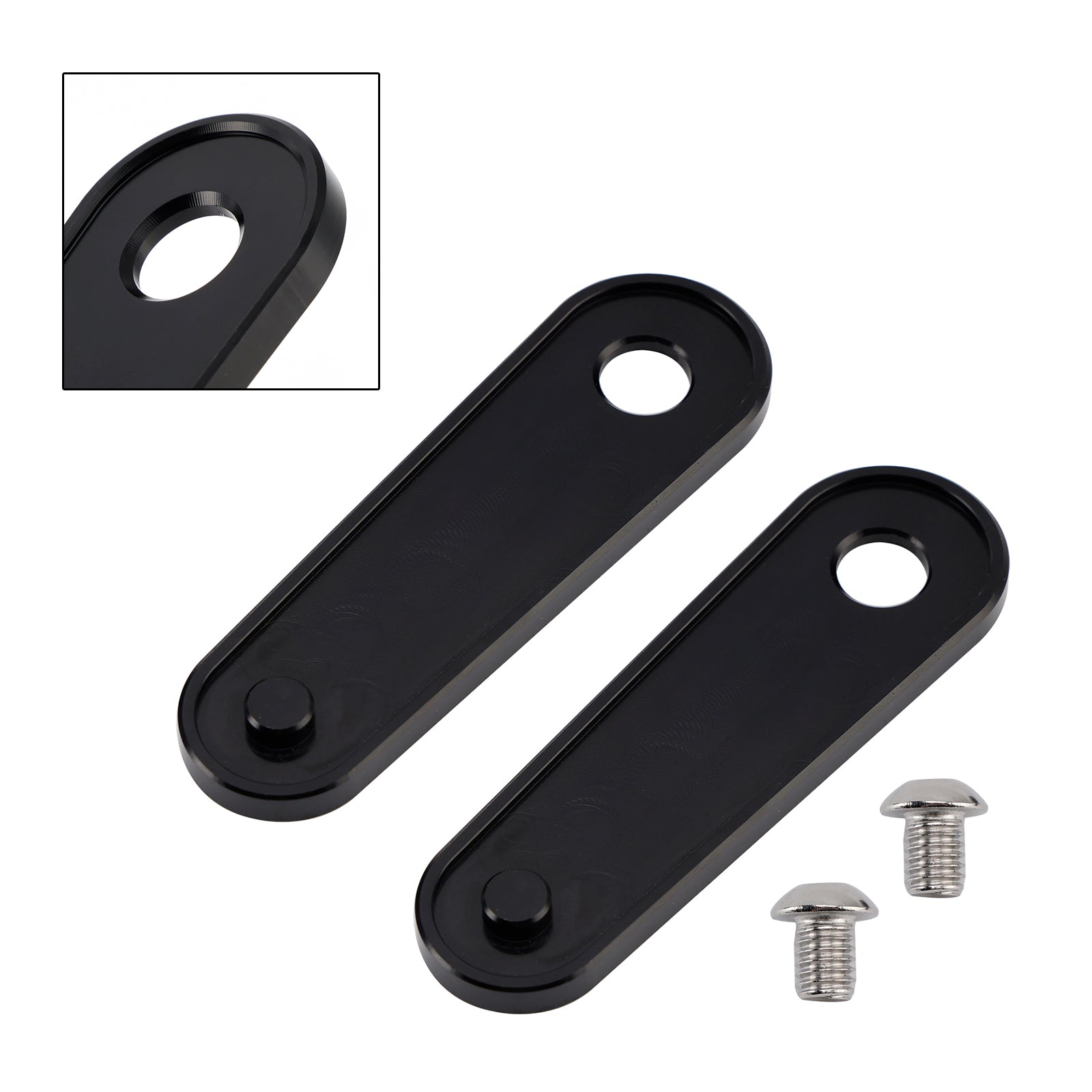 Rear Floorboard Frame Plates for 1993-2023 Harley Electra Glide and Road Glide Motorcycles